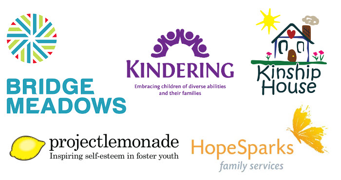 Logos of the nonprofit organizations awarded CFO Selections Foundation grants in 2022.