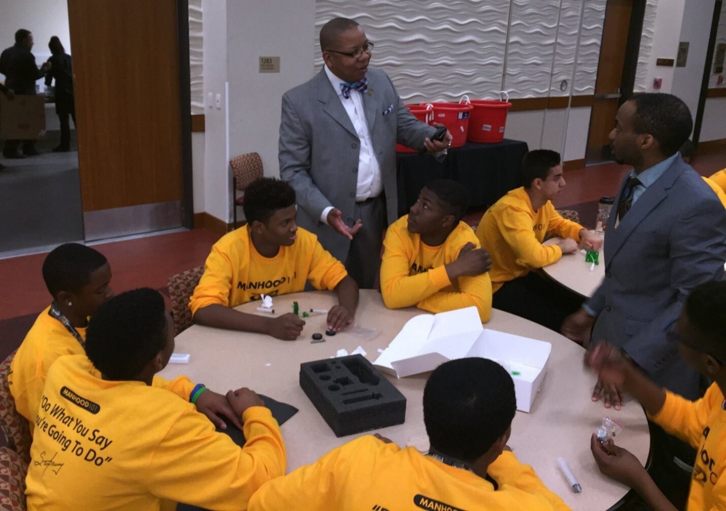 Raphael Irving at Steve Harvey