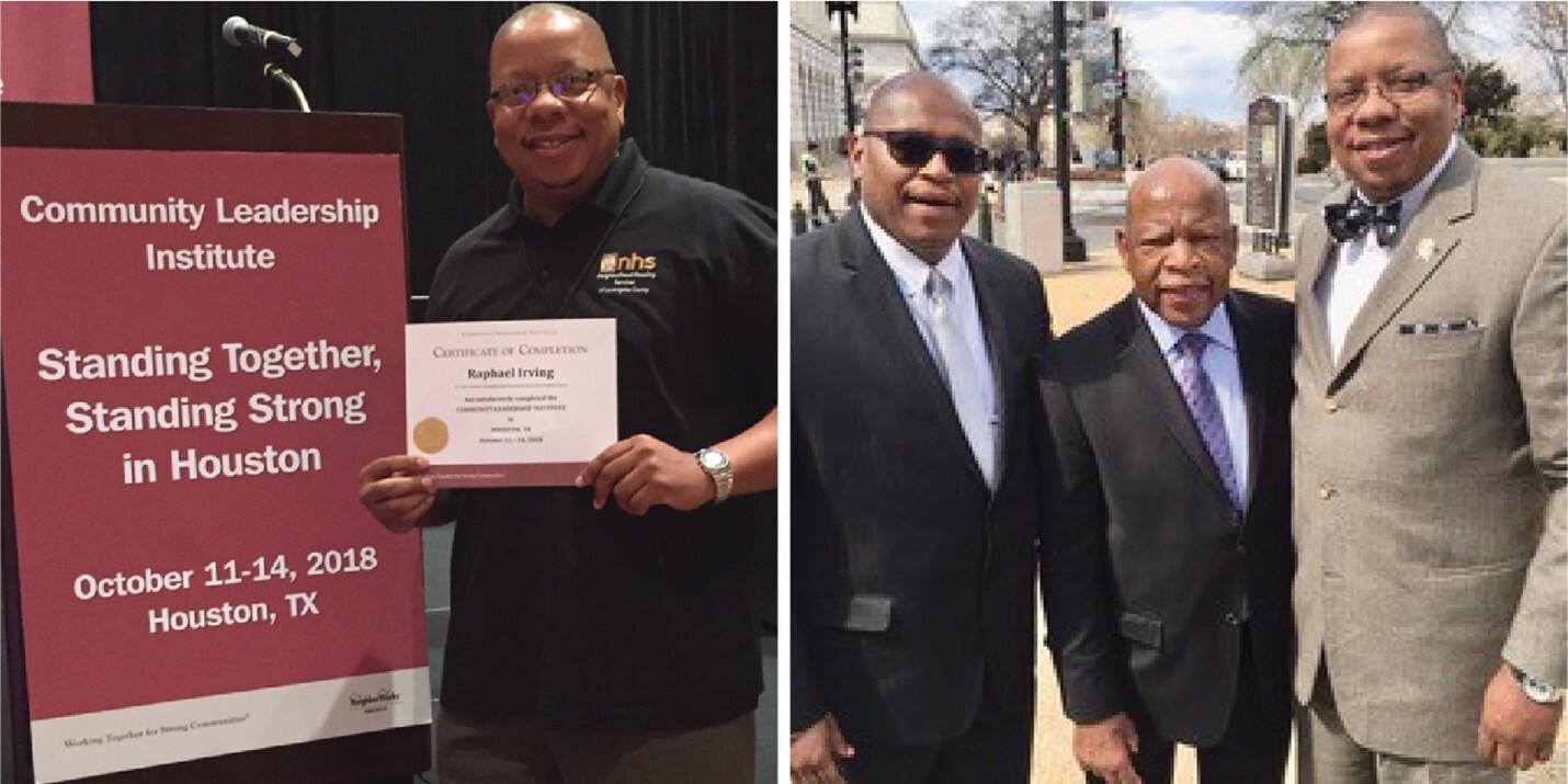 Raphael Irving community focus