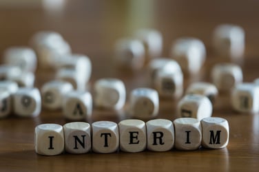 do you need a professional services firm for an interim hire