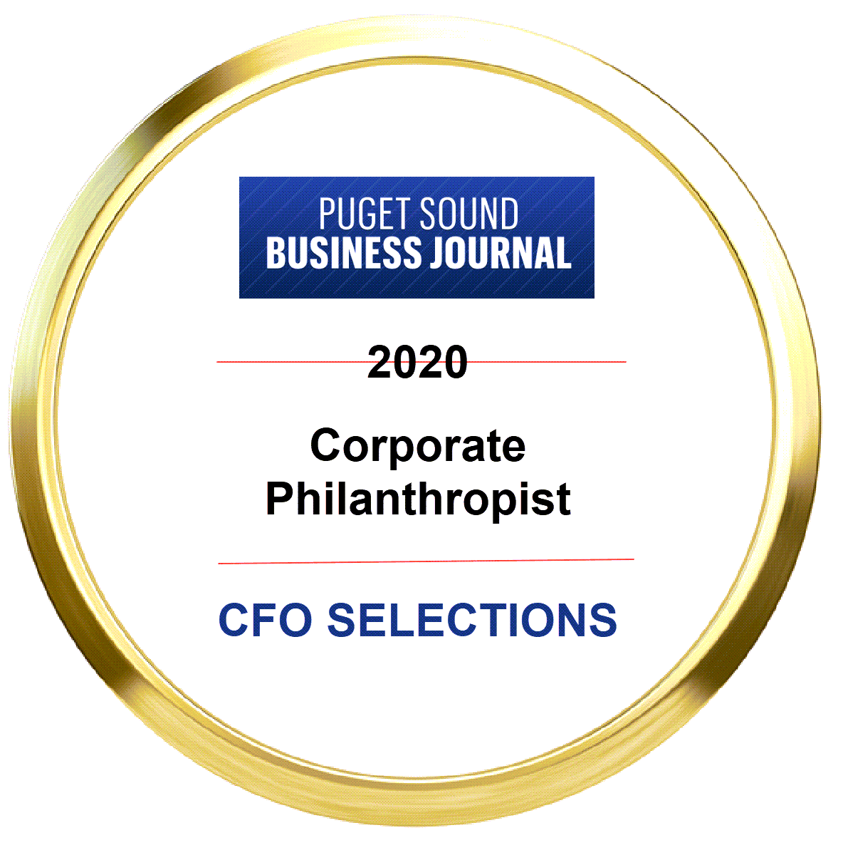 CFO Selections on List of Puget Sound Business Journal’s Top Corporate Philanthropists 2020