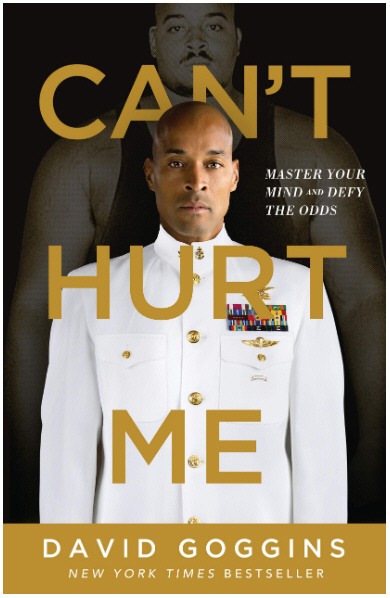 Cover of the book Can't Hurt Me by David Goggins.
