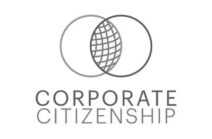 Corporate Citizenship award logo: two overlapping circles forming a globe, above the words Corporate Citizenship.
